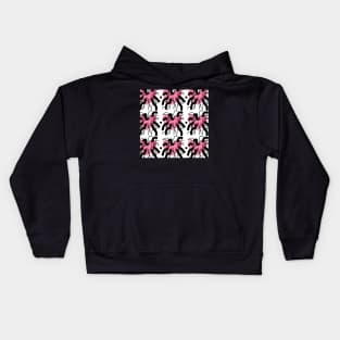 Digital hearts Kids Hoodie